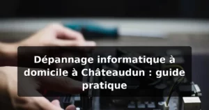 Dépannage informatique à domicile à Châteaudun — illustration